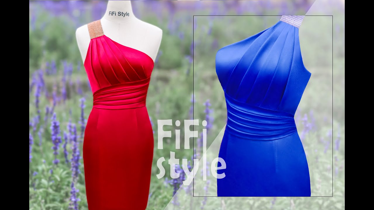 FiFi Style : Создайте многослойное вечернее платье