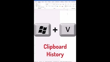 Windows Clipboard - Super Useful