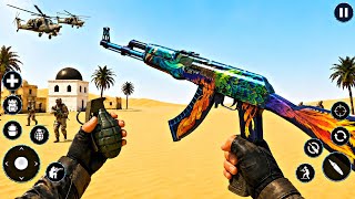 WarStrike FPS Offline Gun Game _ Android Gameplay Walkthrough #4 screenshot 5