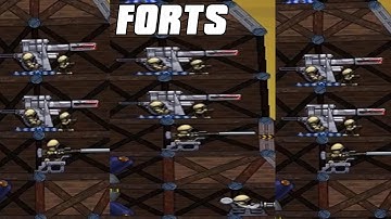 FORTS Multiplayer 3v3 - 6 Cannon Bombard