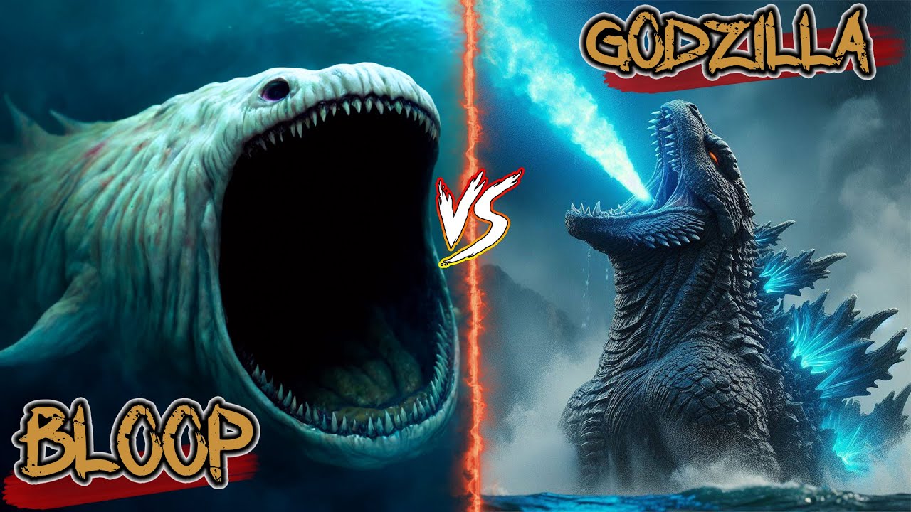 Godzilla Vs Bloop : Exclusive Battle ! - YouTube