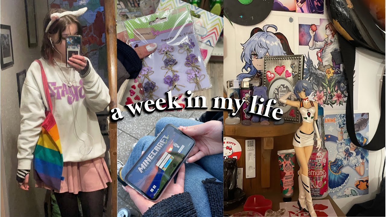 welcome to me making my life look intresting🗒| week in my life