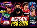 Mercato PSG 2026 : toutes les Infos !🔥🚨#football #psg #mercato