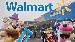 fnaf plush: rockstar freddy goes to Walmart