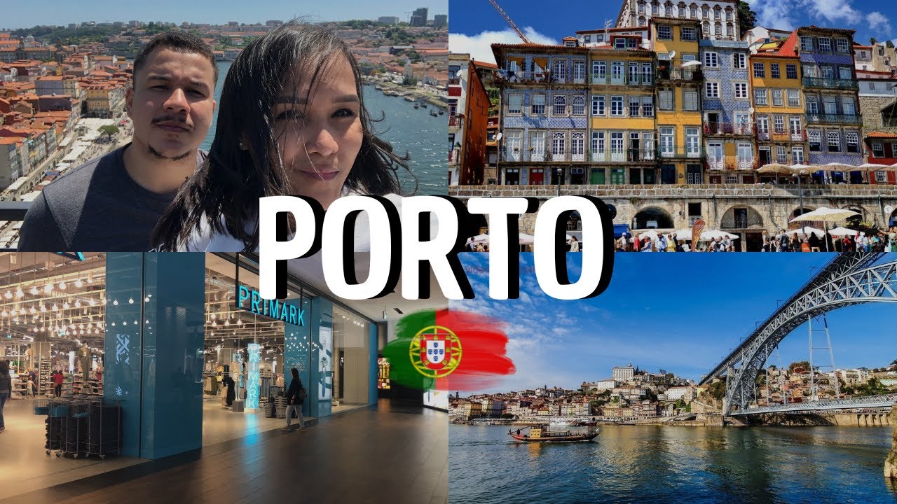 CIDADE DO PORTO 🇵🇹 + A MAIOR PRIMARK DE PORTUGAL + LOJA TEDI EM GUIMARÃES| Juuh Vlogs