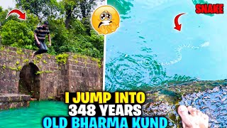 I Jump In 348 Years Old Brahma Kund 😱 We Found Snake in That 😲