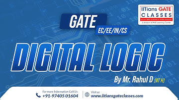 Digital Logics | Logic gates L2 | GATE CS | GATE/PSU/UGC - NET Computer Science Online Lectures