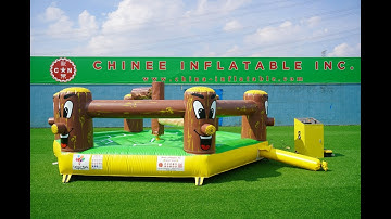 Exciting inflatable meltdown game from Chinee inflatable T11-1000