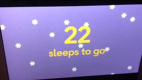 Makaton Countdown to Christmas 22 Sleeps to Go