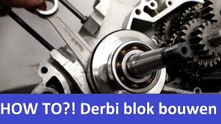 HOW To Build a Derbi Block || Italkit 88cc Derbi Project #4