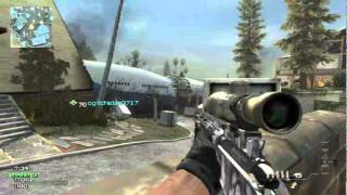 MW3 random no scope HIT MARKER!!!