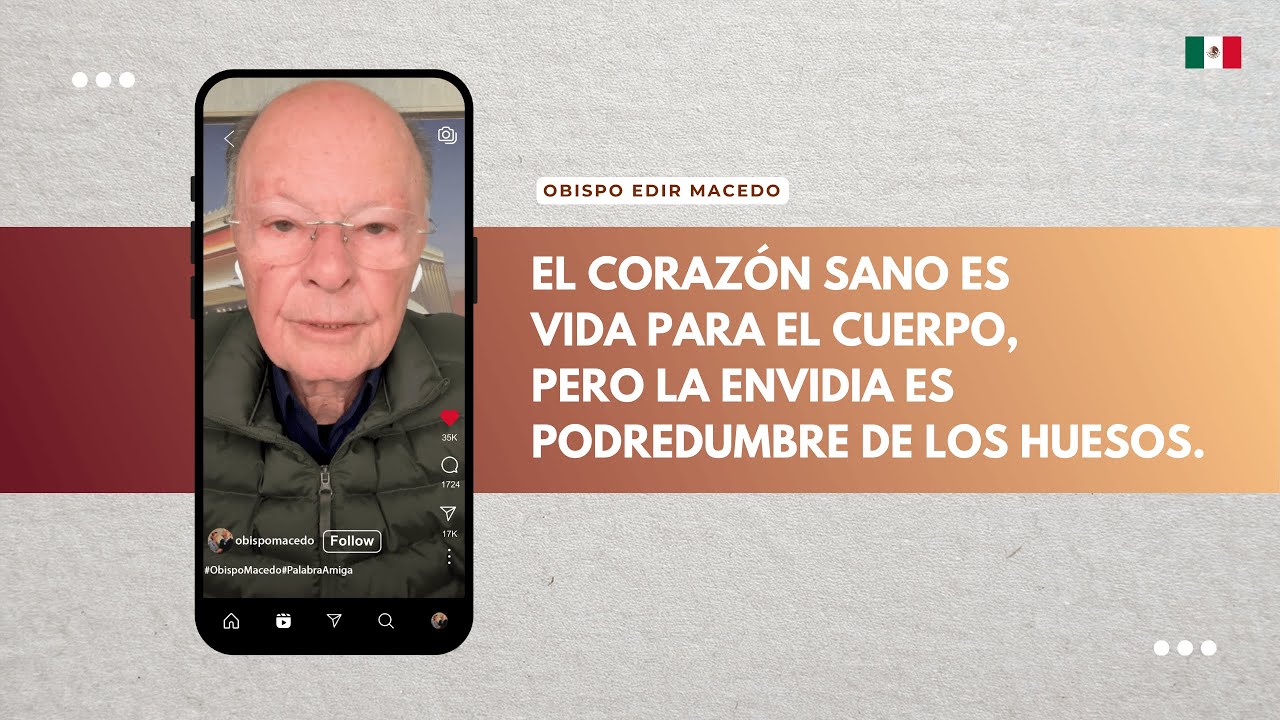 EL CORAZÓN SANO ES VIDA PARA EL CUERPO, PERO LA ENVIDIA ES PODREDUMBRE DE LOS HUESOS