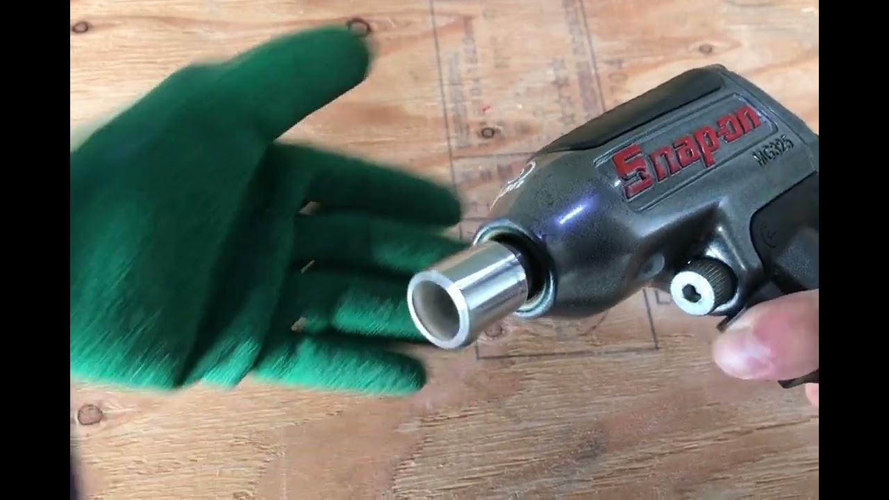 Snap-on 3/8 エアーインパクトレンチ MG325 工具一番館東静岡店 - YouTube