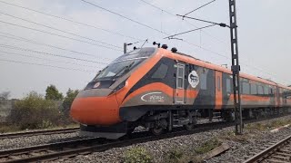 Orange High Speed Ranchi to Varanasi 20887 Vande Bharat Express Train