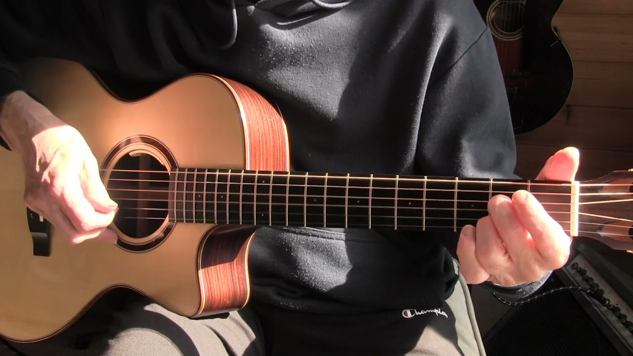 Acoustic Fingerstyle Lesson "Memory of Trout Fishing" Tokio Uchida