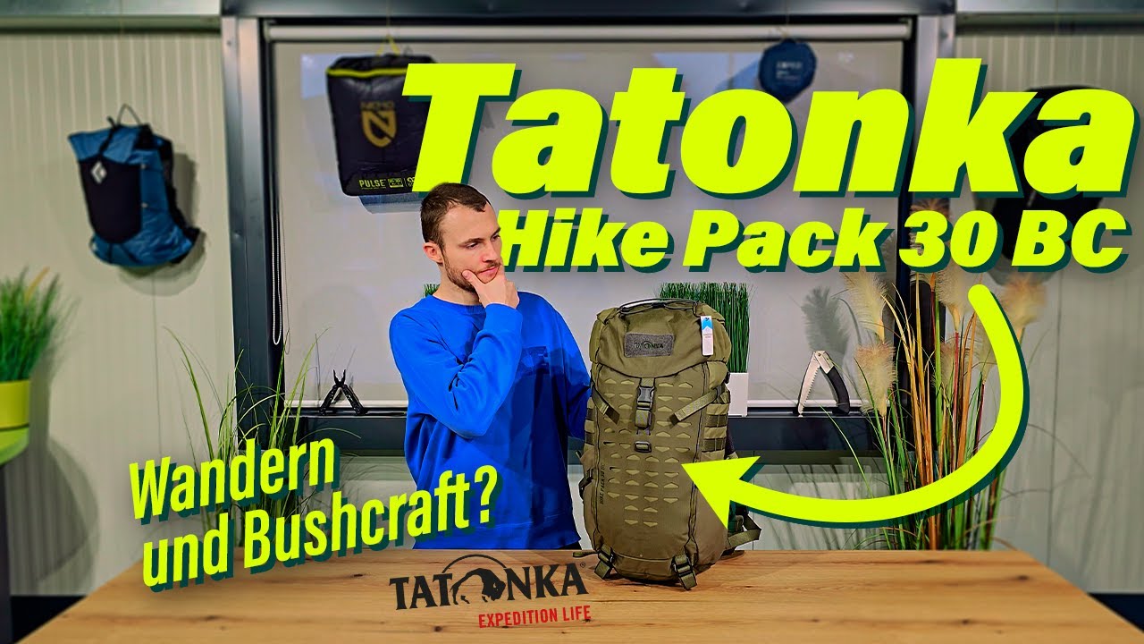 Der perfekte Bushcraft- & Wanderrucksack? | Tatonka Hike Pack 30 Bushcraft | packyourback.de