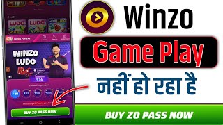 Winzo game play nahi ho raha | Winzo buy zo pass now problem | Winzo game play problem screenshot 5