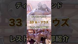 ディズニーランドレストラン全部紹介㉝ル・フーズ