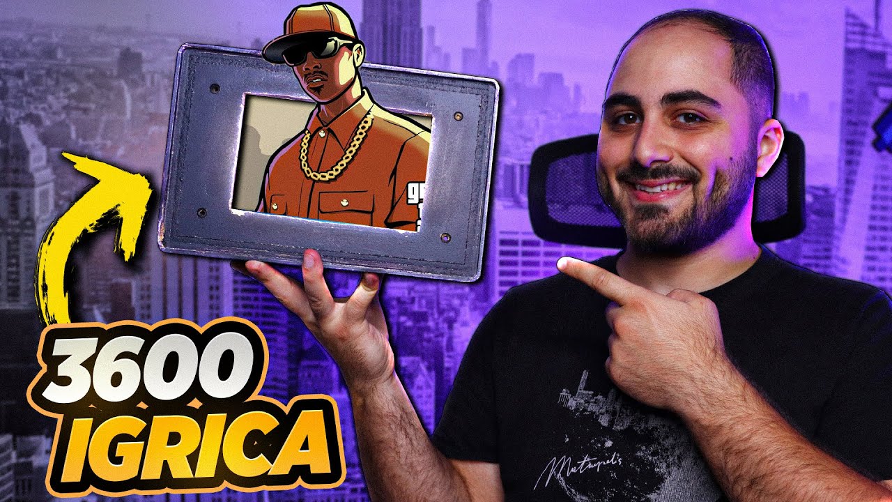 NAPRAVIO SAM SVOJU KONZOLU SA 3600 IGRICA ! *FULL  STATION*