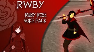 GTA SA | RWBY - Ruby Rose Voice Pack