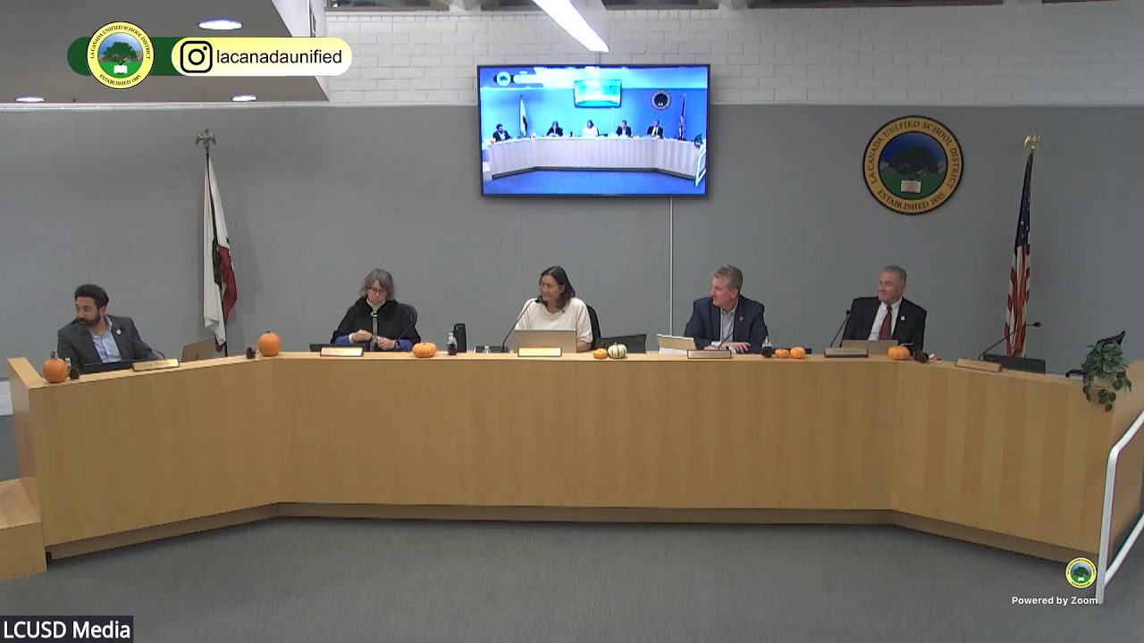 LCUSD Governing Board Meeting: November 18th, 2025