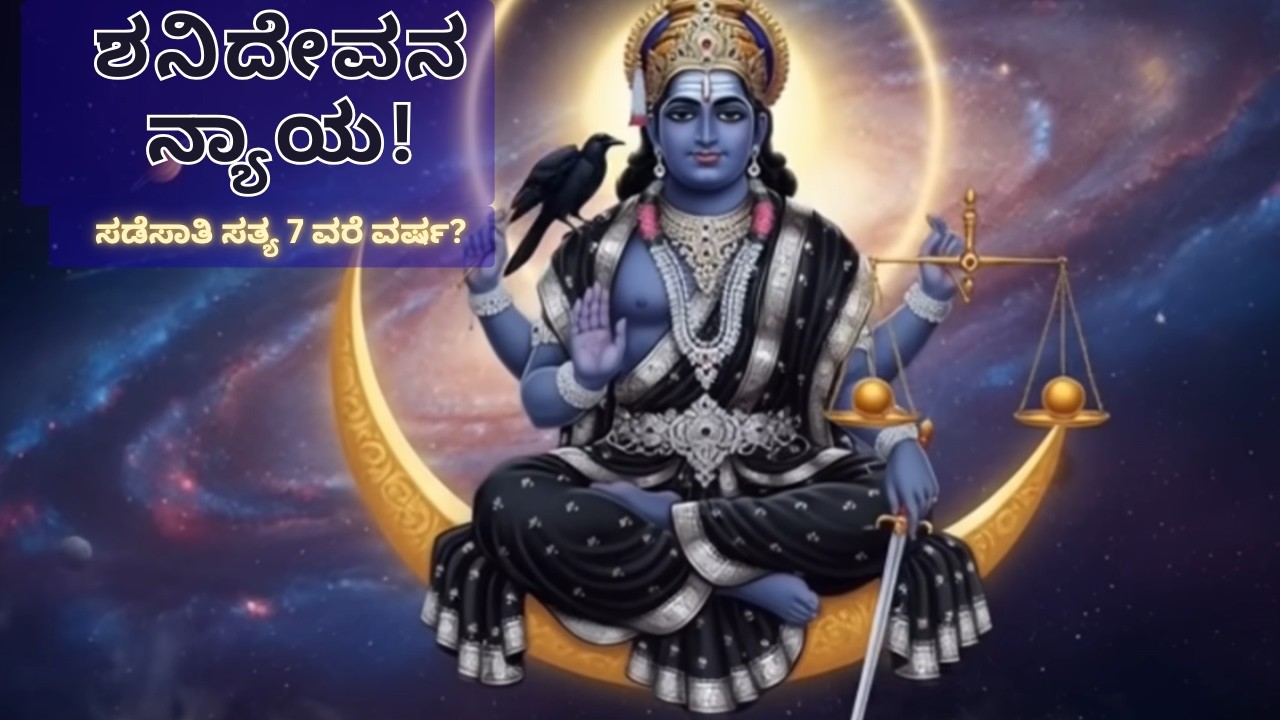 Shani Dev Full Life Story | ಶನಿದೇವನ ಸಡೆಸಾತಿ ಮತ್ತು ಅರ್ಧ ಸಡೆಸಾತಿ ರಹಸ್ಯಗಳು