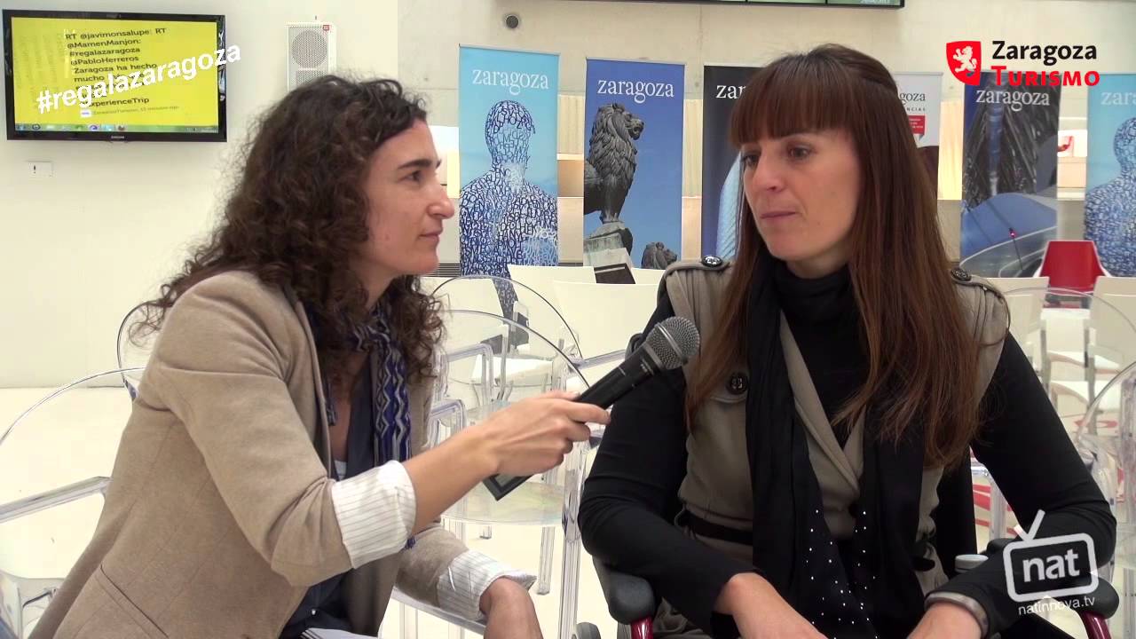 Clara Soler en el Blogtrip #regalazaragoza españa nueva