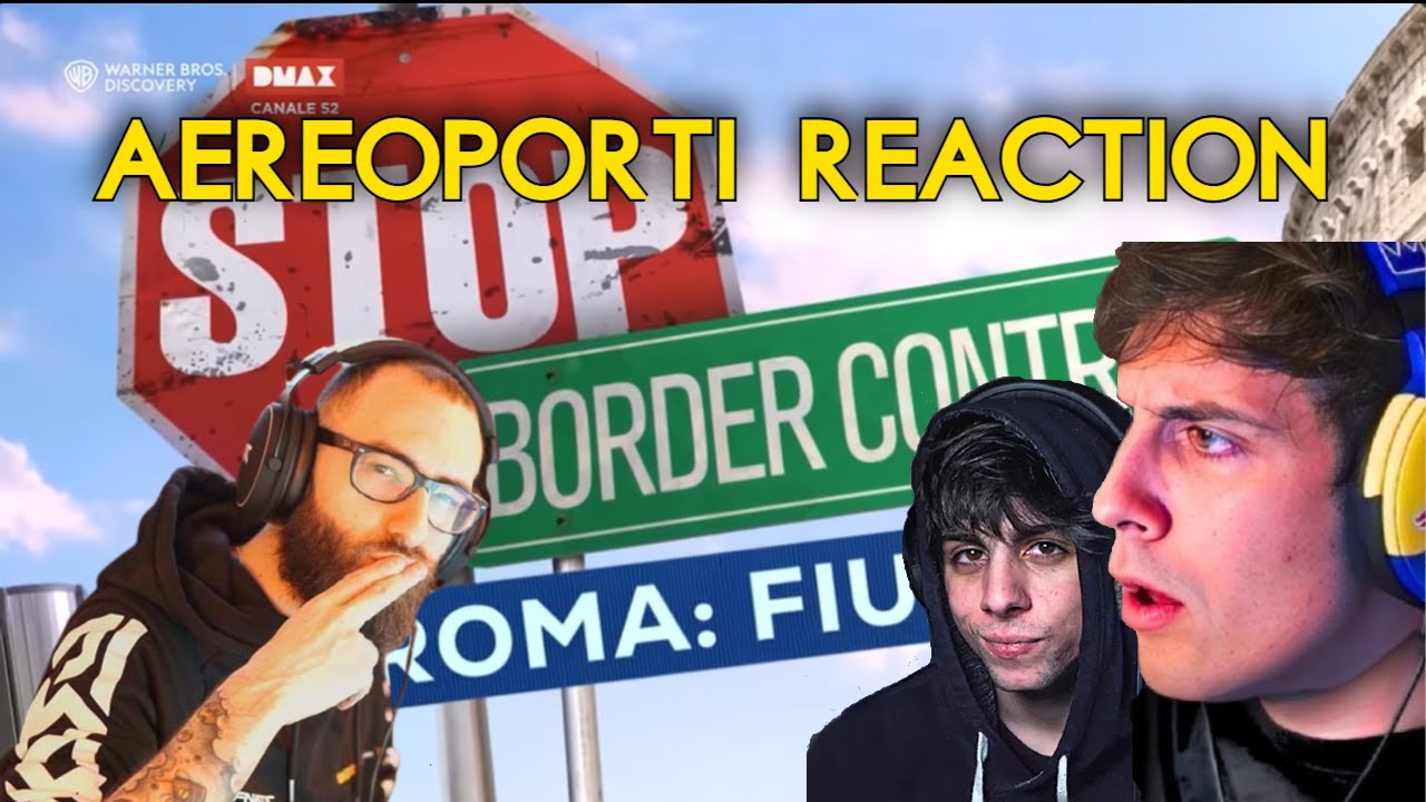 BLUR REACTION ai CONTROLLI IN AEROPORTO 🛩️ w/MARZA e MANUXO