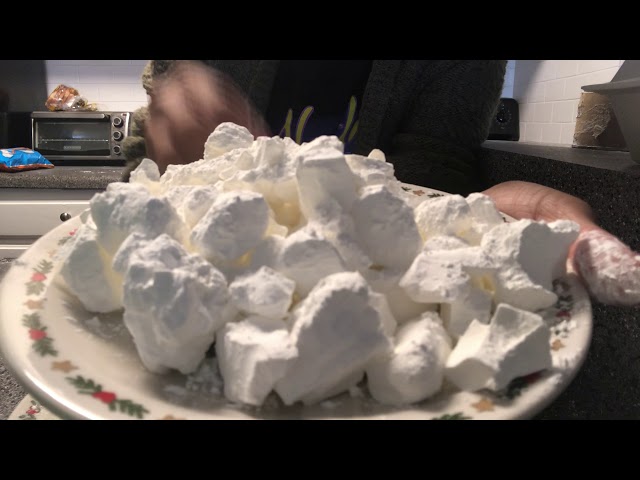 How to make Quick & Easy MICROWAVE cornstarch chunks request #5 