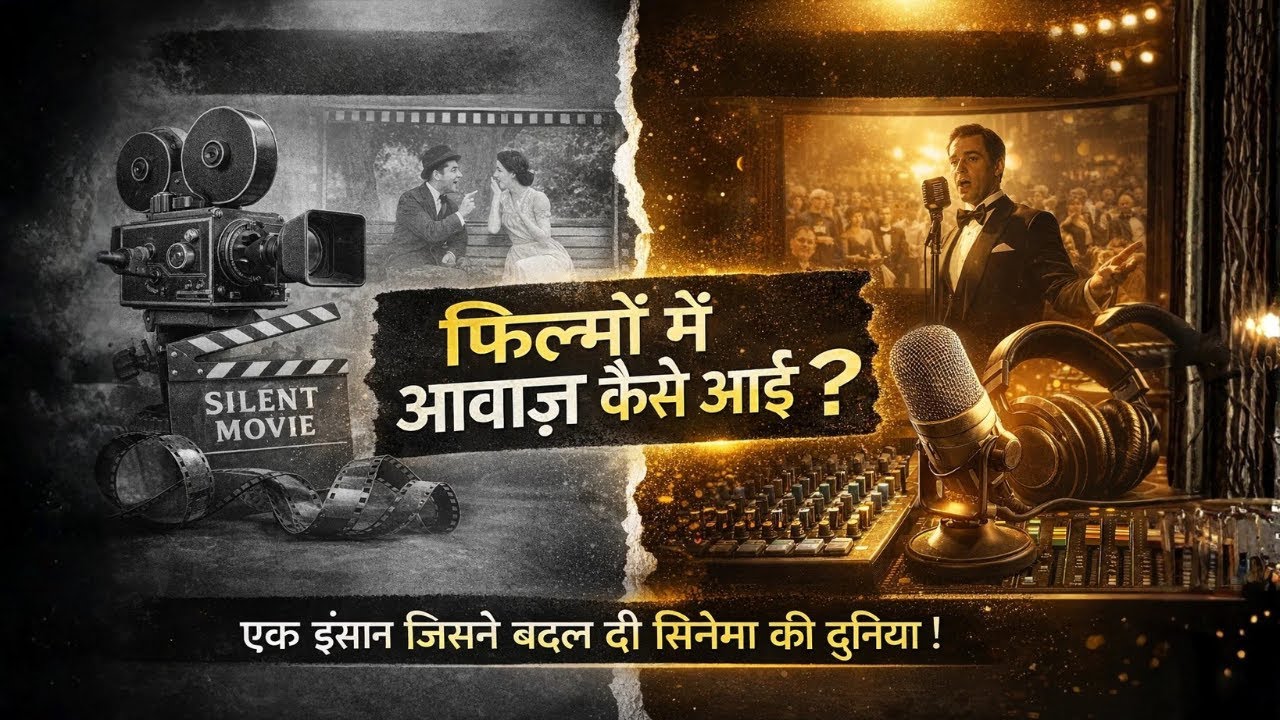कैसे आया फिल्मों में आवाज? वह जादू जिसने सिनेमा बदल दिया!