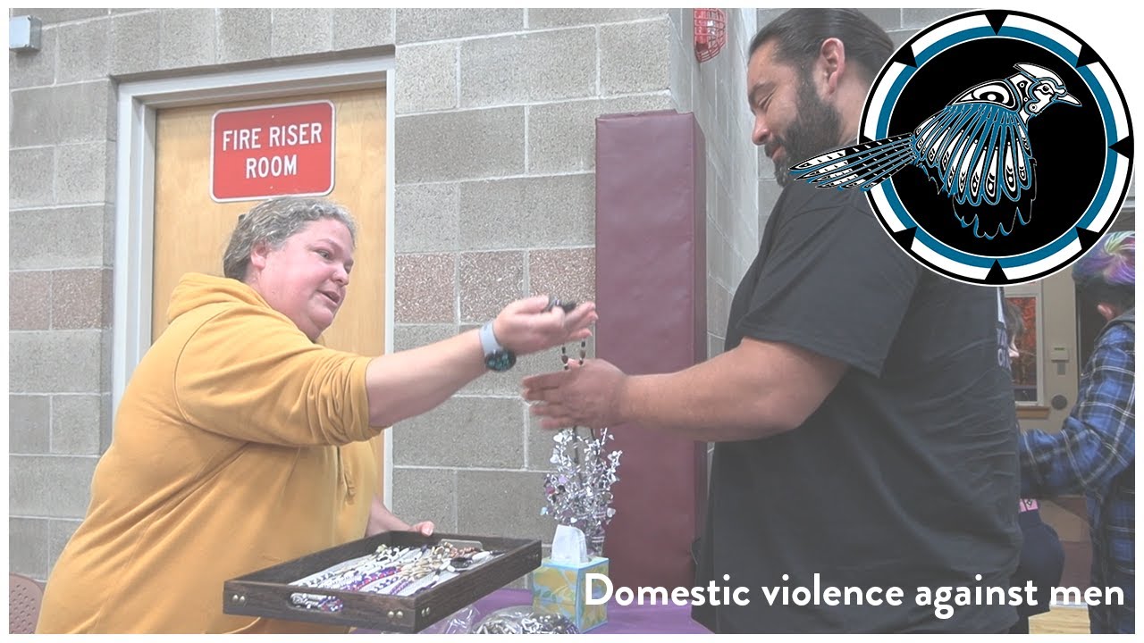Domestic violence awareness event focuses on male survivors - YouTube