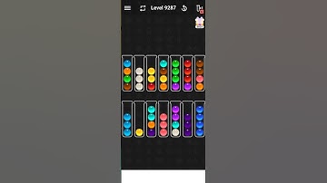 Ball Sort   Level 9287