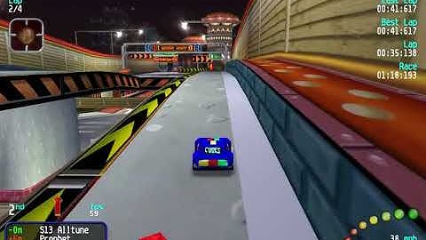 Re-Volt Custom Track MKDD - Mushroom City by DC.All, 16 Cars 4 Laps & Pickups!
