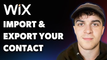 How to Import & Export Your Contact List on Wix Website (Full 2025 Guide)