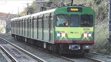 Irish Rail 8100 Class Dart Train 8126 - Portmarnock Station, Dublin