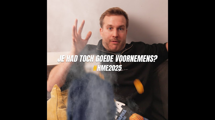 Zo bereid je je niet voor