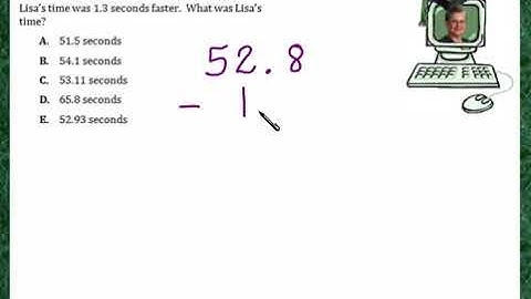 Praxis Application ALG097  Compute with decimal numbers