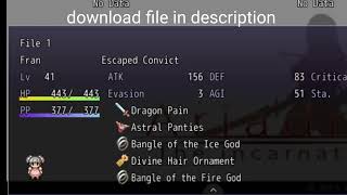 Aridane save game all complate