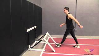 HURLDE DRILLS: Wall Drills Lead Leg Right