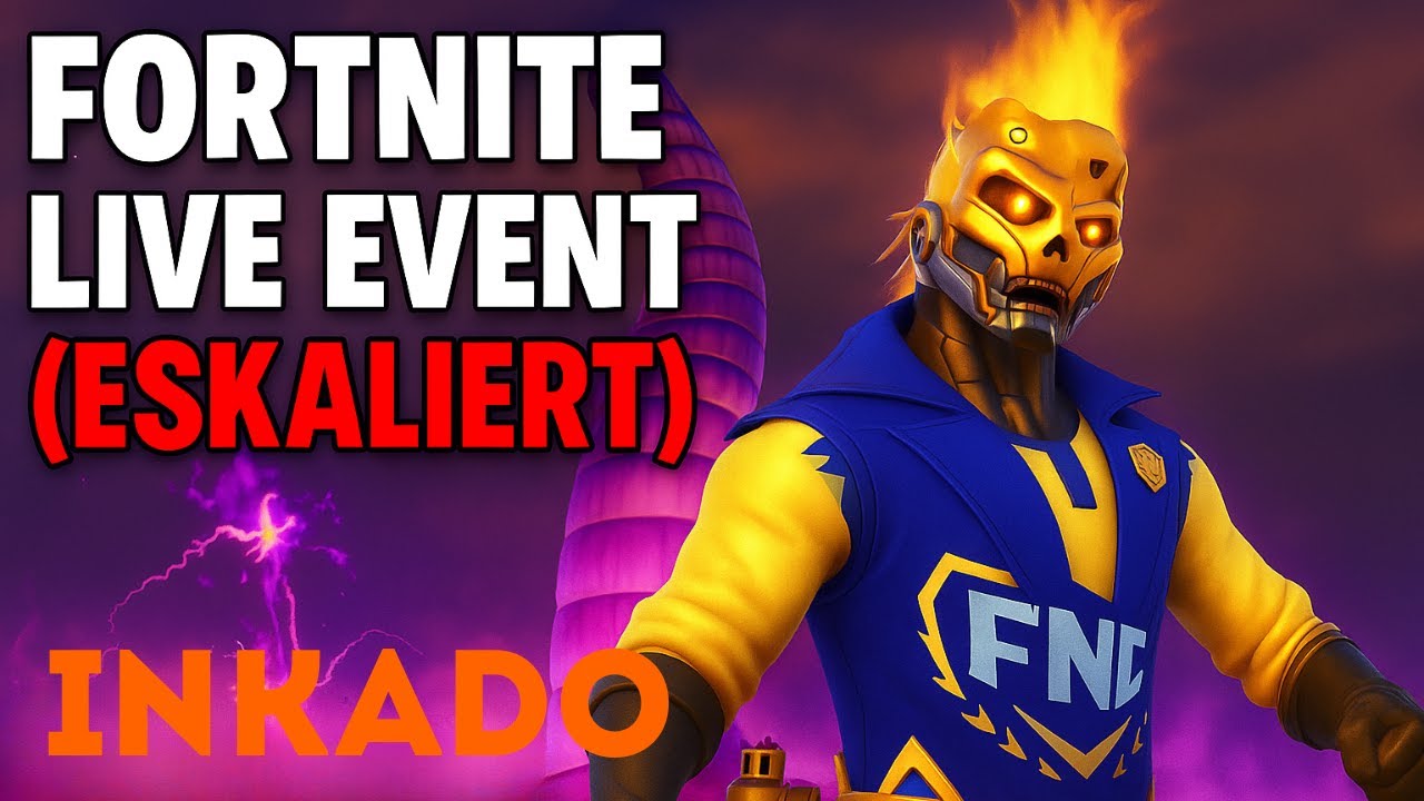 Fortnite Live Event ESKALIERT 😱 I Inkado
