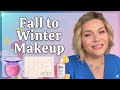 Fall to Winter Makeup Switch 🍂❄️ Soft Glam with Sydney Grace Shadows for Frosty Days