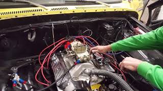 Back fire through carburator. New sbc engine. New everything Net Worth