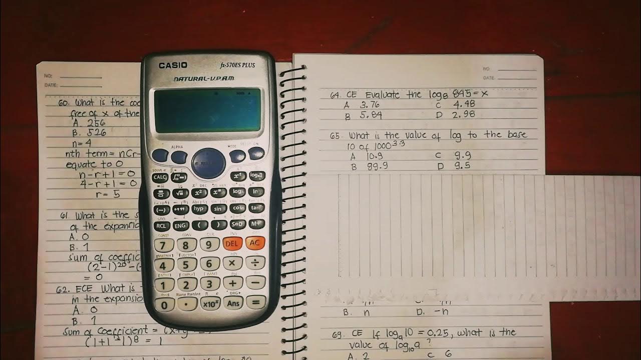 65 LOG TO THE BASE N CALCULATOR TECHNIQUE YouTube