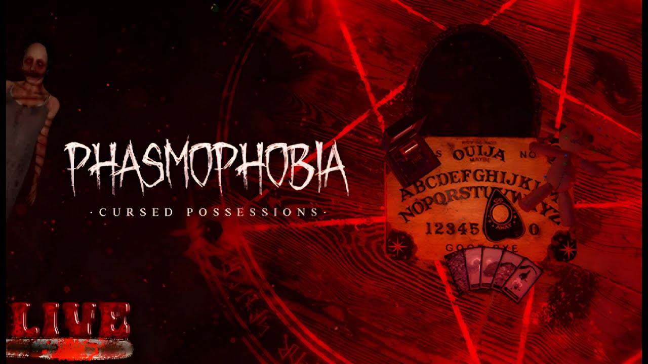 Doing Scary Challenges for the Phasmophobia - LIVE 🔴