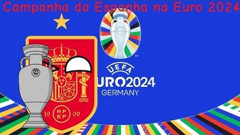 EUR:Campanha da Espanha do tetra na Euro 2024🇩🇪