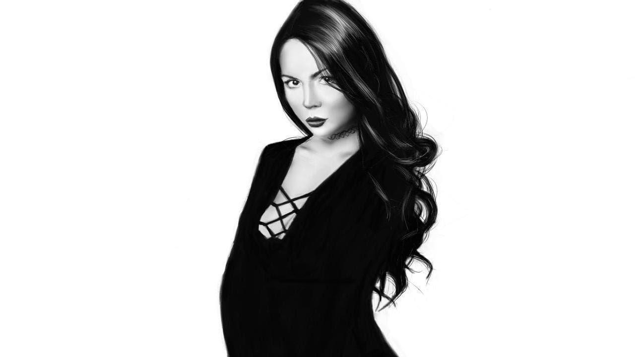 Рисунок в photoshop. (The place without seasons – Improved Religion)