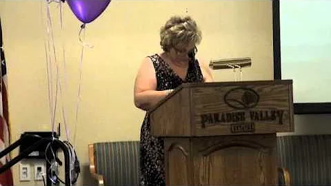 Relay for Life Ice Cream Social, Survivor Speech, Debbie Clay, July 17, 2011