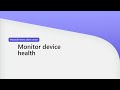 Monitor teams device health in teams admin center