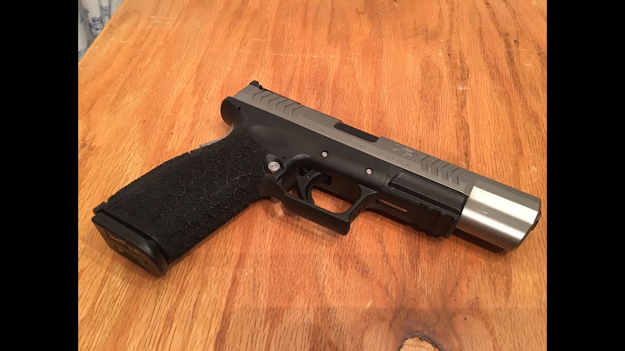 First SHOTS new custom XDM 9mm Powder River Precision YouTube