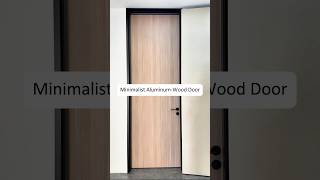 Modern Simple Soundproof Interior Solid Wood Bedroom Flush Door#minimalistdesign #minimalistdesigns